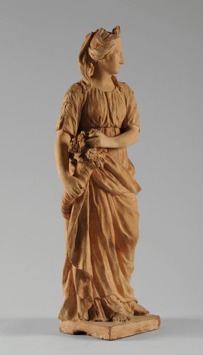 Maquette voor een figuur van overvloed, 1753 door Peter Scheemakers