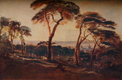 Greenwich Park, ca. 1822 door Peter de Wint