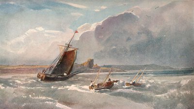 Nadert de haven, ca. 1820 door Peter de Wint