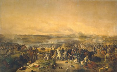 De Slag bij Borodino op 26 augustus 1812, 1843 door Peter von Hess