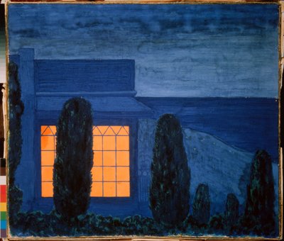 Het huis van Zhukovsky in Kuchuk-Koy door Petr Savvic Utkin