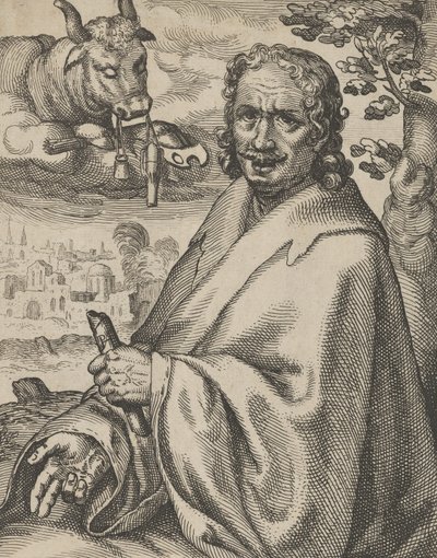Lucas, uit De Vier Evangelisten door Petrus Feddes