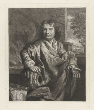 Portret van een kanongieter door Petrus Johannes Arendzen