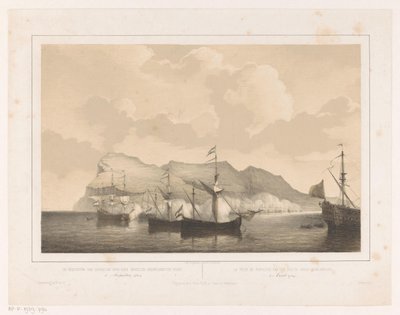 Verovering van Gibraltar door Petrus Johannes Schotel