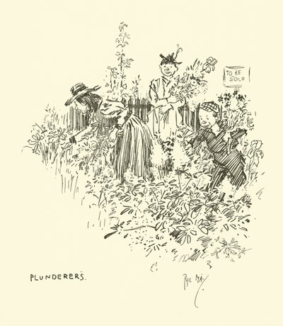 Illustratie voor Phil Mays Gutter-Snipes door Phil May