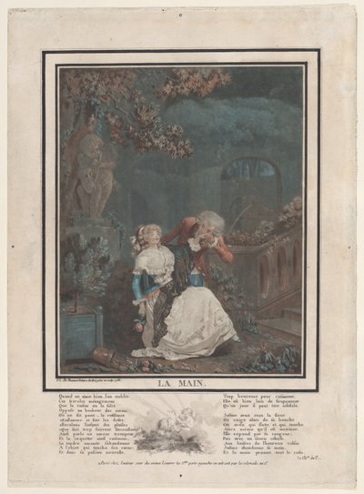 De Hand door Philibert Louis Debucourt