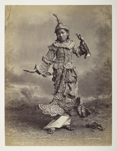 Birmese danseres, uit 