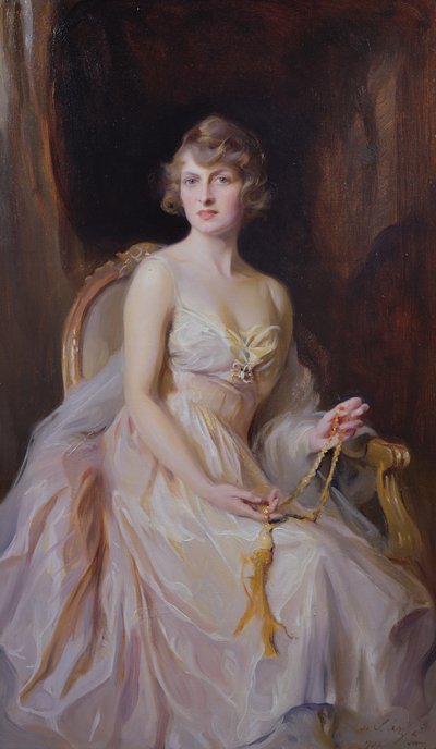 Vera Boscawen, Lady Broughton door Philip Alexius de Laszlo