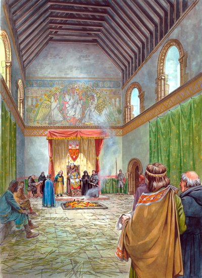 De Grote Zaal, Sherborne Castle door Philip Corke