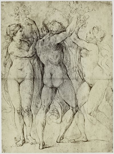 Rafael, Schets voor een schilderij door Philip Henry Delamotte