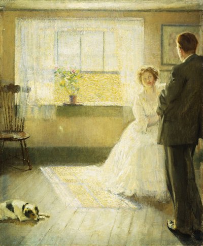 Gouden zonlicht, 1895 door Philip Leslie Hale