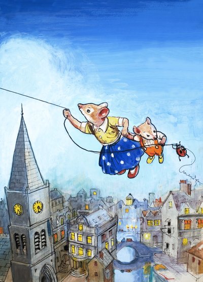 De stadsmuis en de plattelandsmuis door Philip Mendoza