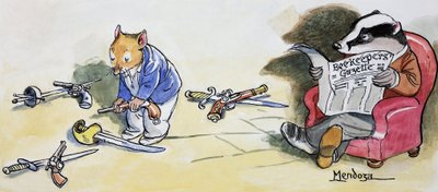 De wind in de wilgen door Philip Mendoza