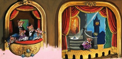 Stadsmuis en plattelandsmuis door Philip Mendoza