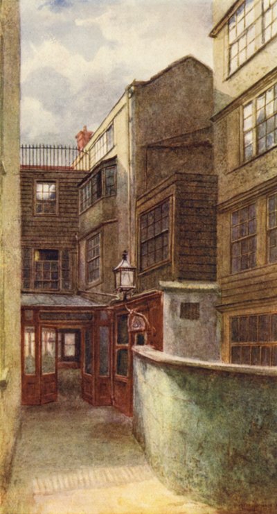 Dicks Coffee-house, Fleet Street, 1899 door Philip Norman