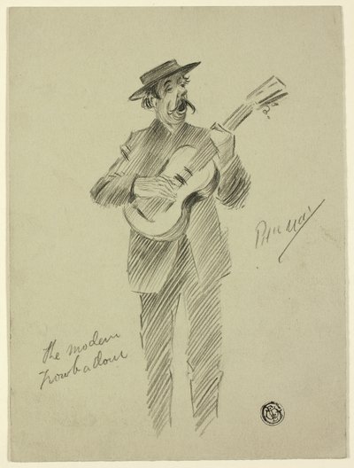 Dronken man door Philip William May
