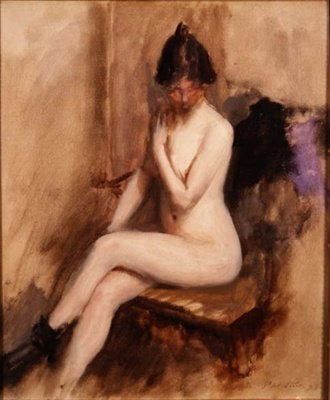 Naakt door Philip Wilson Steer