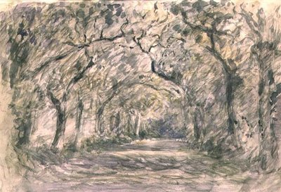 Eikenlaan, Knaresborough door Philip Wilson Steer