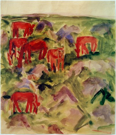 Rode paarden door Philipp Bauknecht