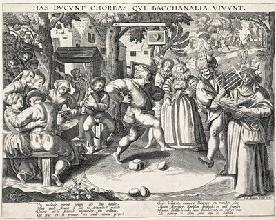 Eierdans, ca. 1580 door Philipp Galle