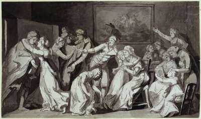 De terugkeer van de zonen door Philipp Otto Runge