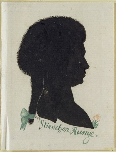 Stienchen Runge, 789 (Indiase inkt en aquarel op papier) door Philipp Otto Runge