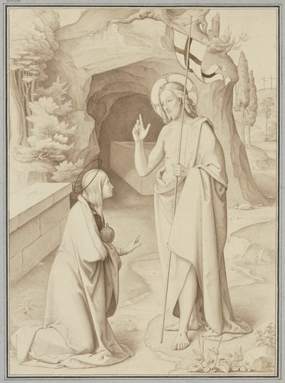 Noli me tangere door Philipp Veit