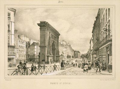 Porte St Denis door Philippe (after) Benoist