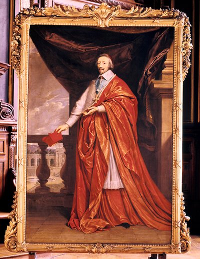 Kardinaal Richelieu, Franse prelaat en staatsman, 1640 door Philippe de Champaigne