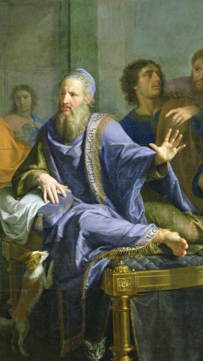 Christus in het Huis van Simon de Farizeeër door Philippe de Champaigne