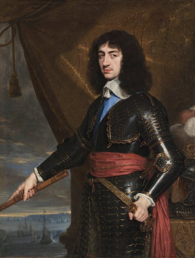 Portret van Koning Karel II van Engeland door Philippe de Champaigne