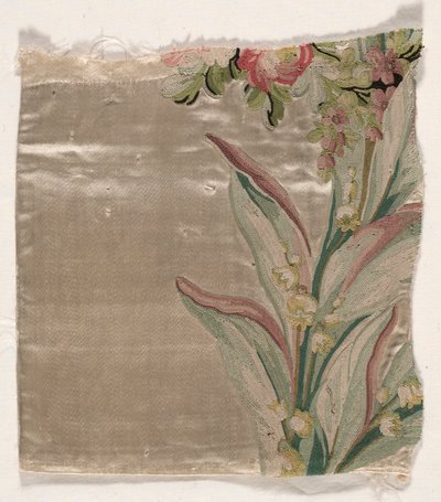 Dekbed Fragment, c. 1760-1770 door Philippe de Lasalle