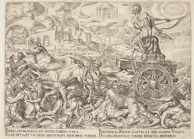 De triomf van de dood door Philips Galle