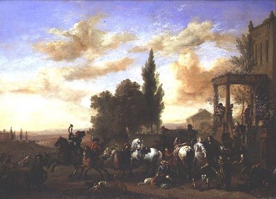 Onbekend schilderij door Philips Wouwerman