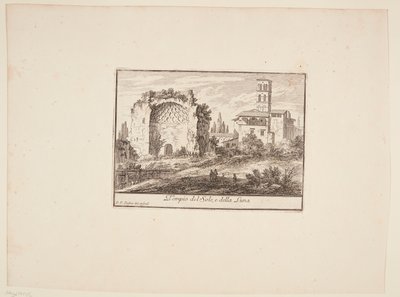 Deens: Tempel van de zon en de maan door Philothée Francois Duflos