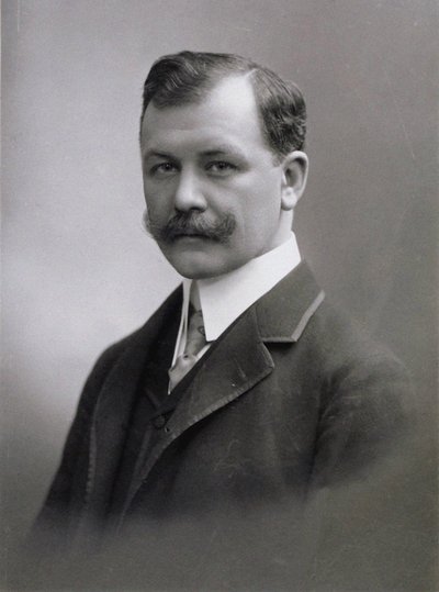 Portret van de componist Franz Lehár door Photo studio C. Pietzner.