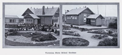 Victoriaanse Staatsschooltuinen door Photographer Australian