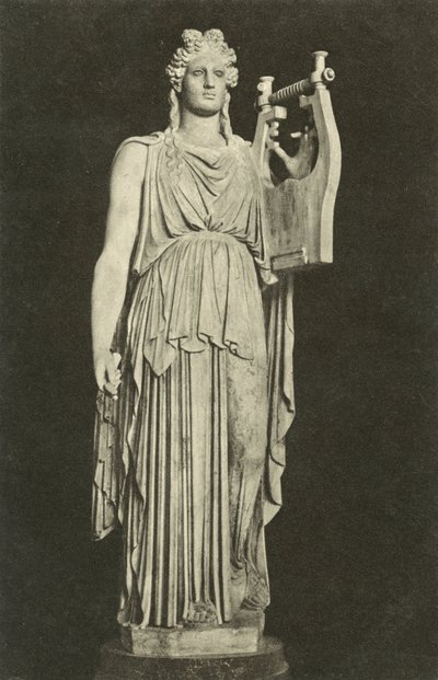 Apollo Barberini, oude Romeinse sculptuur in de collectie van de Glyptothek, München, Duitsland door Photographer German