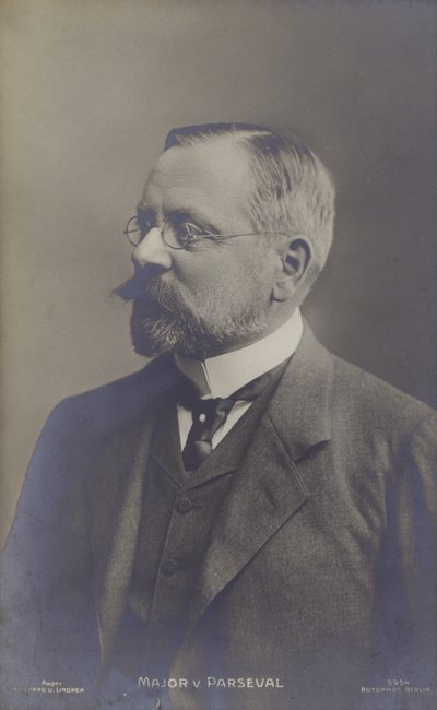 August von Parseval, Duitse luchtschipontwerper door Photographer German