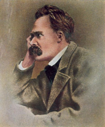 Friedrich Nietzsche, Duitse filosoof door Photographer German