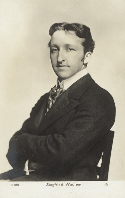 Siegfried Wagner, Duitse componist en dirigent door Photographer German