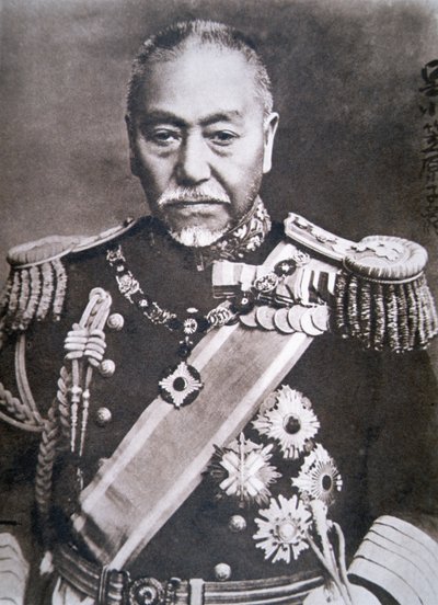 Admiraal Togo door Photographer Japanese