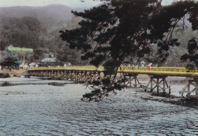 Japan, ca. 1912: Arashiyama, Kyoto door Photographer Japanese