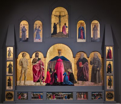 Polyptiek van Barmhartigheid door Piero della Francesca