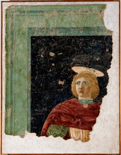 Sint Julianus, fresco door Piero della Francesca door Piero della Francesca