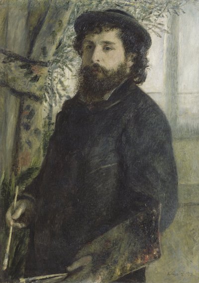 Claude Monet door Pierre-Auguste Renoir