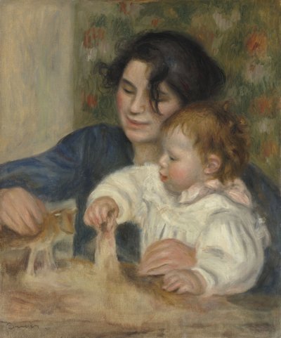 Gabrielle en Jean door Pierre-Auguste Renoir