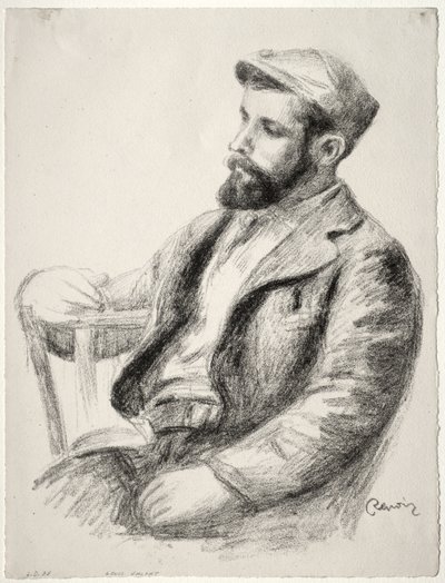 Louis Valtat door Pierre-Auguste Renoir