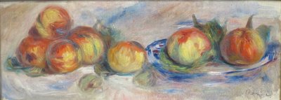 Stilleven met appels door Pierre-Auguste Renoir