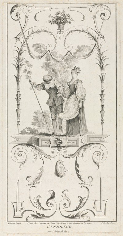 De Verleider, Arabesk door Pierre Alexandre Aveline